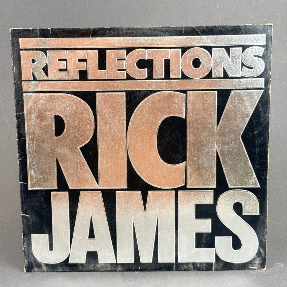 Rick James Reflections Vinyl Record 12" LP 1984 Gordy Funk Soul - VERY GOOD